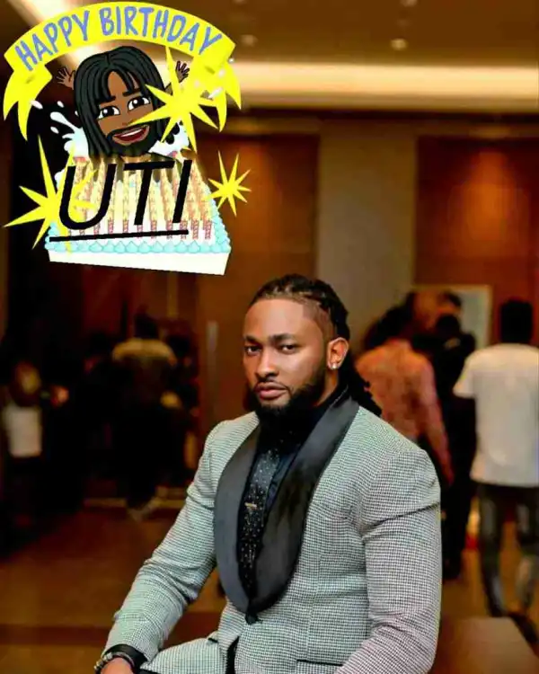 Uti Nwachukwu Celebrates His 35th Birthday Today With Adorable Photo